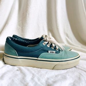 Two-toned Blue Vans